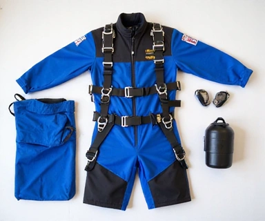 Complete skydiving rig for rent