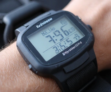 Digital skydiving altimeter